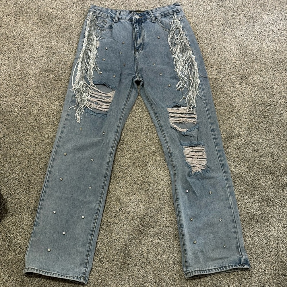 Fringe pants